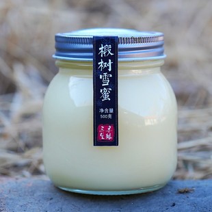 椴树雪蜜 长白山蜂农自产纯正天然野生蜂蜜结晶白蜜
