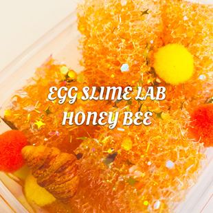 网红ins蛋蛋 哟而且还是蜂蜜味 蜂巢slime 蜂巢史莱姆 超级像