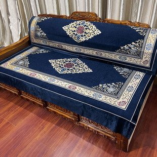 藏族特色防滑藏床坐垫藏式 沙发垫床单西藏垫子卡垫床边靠背四件套