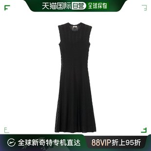 香港直邮潮奢 Fendi 无袖 针织中长连衣裙 女士 FZD875AF4O 芬迪