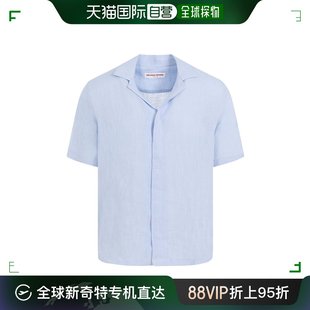 香港直邮潮奢 Orlebar 短袖 衬衫 男士 279118 Brown