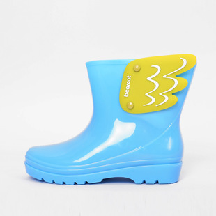 防滑雨鞋 雨靴 小翅膀儿童雨鞋 环保韩国男童女童学生小孩水鞋