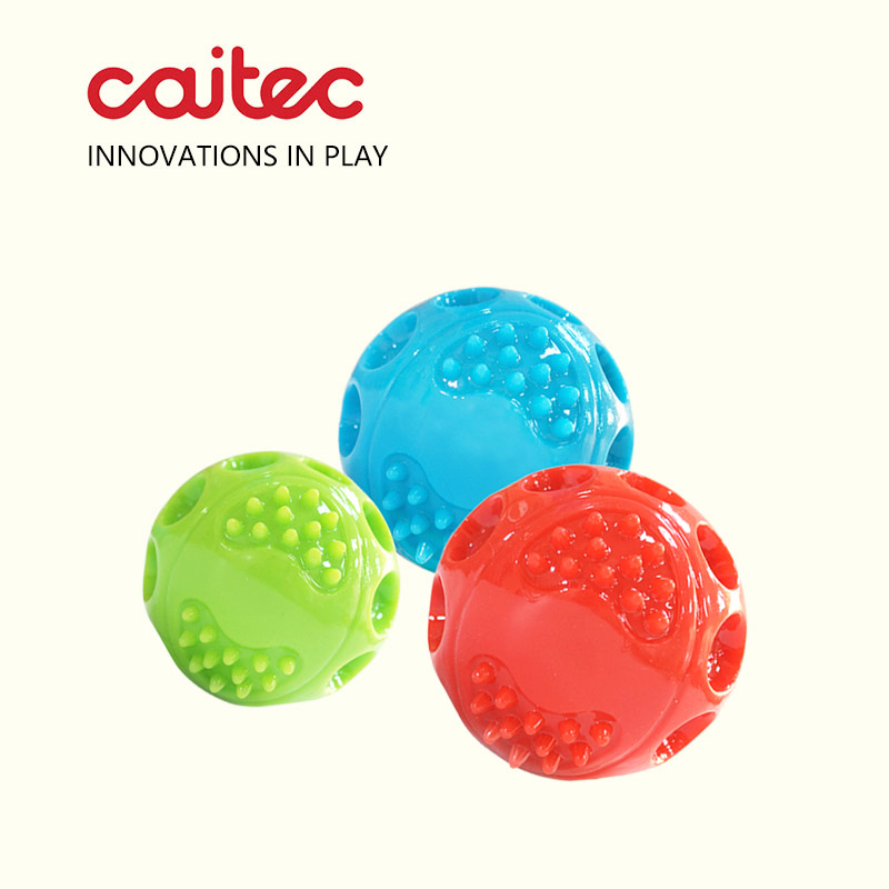 CAITEC美国宠物狗狗玩具球叫叫球发声玩具弹力洁齿磨牙狗狗弹力球