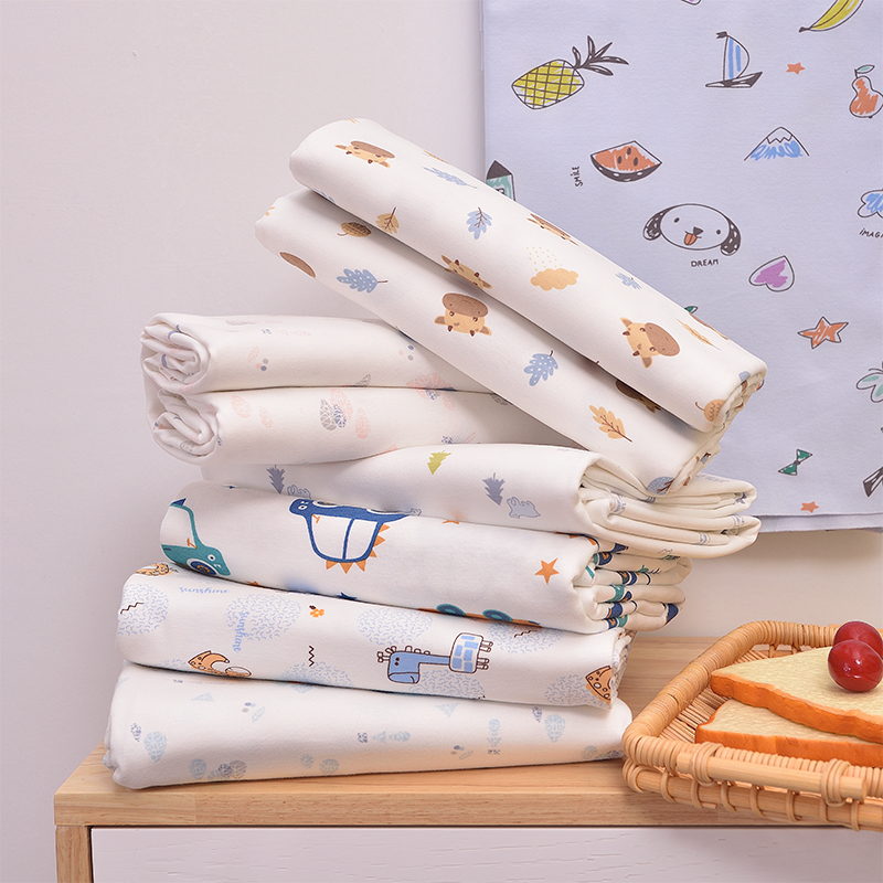 儿童婴儿布料纯棉a类精梳棉宝宝面料床单睡衣全棉被套床品针织布