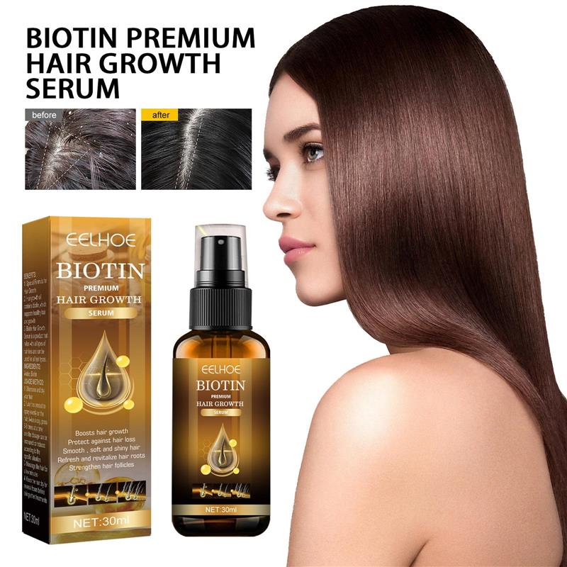 Spray Fast Hair Serum Biotin Anti Growth Loss Ginger