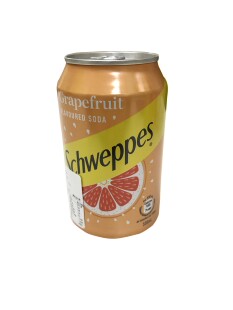包邮 玉泉西柚味汽水Schweppes soda 330ml grapefruit