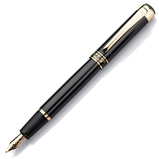 练字书法钢笔 钢笔 铱金笔 HERO英雄9018黑丽雅美工笔 墨水笔