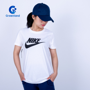 LOGO纯棉休闲短袖 JUST 女子经典 T恤 BV6170 100 Nike