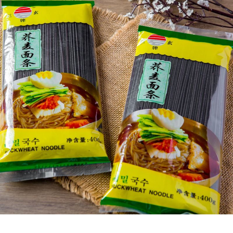延吉西市场同款 荞麦面条三玄冷面热面延边朝鲜族风味400克一袋