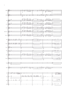 管乐团合奏总分谱 音频 管乐总谱我属于中国阅兵原版