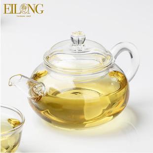 台湾宜龙茶具专柜高硼硅耐热玻璃标准壶200ml家用泡花茶绿茶茶壶