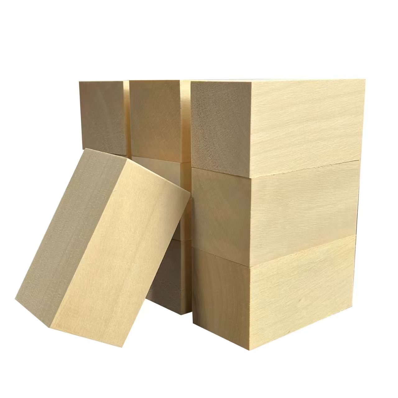 雕刻椴木 DIY木料木雕原实木方木块板