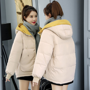 棉袄加厚棉衣外套 初中高中学生韩版 冬季 羽绒棉服少女短款 2023新款