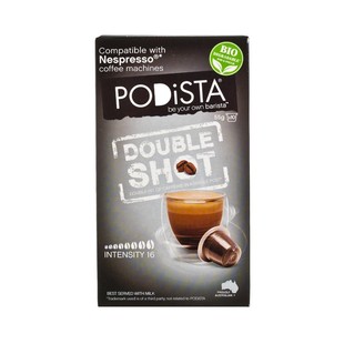浓缩胶囊咖啡 双倍特浓咖啡 5.5GX10 PODISTA 澳洲进口 咖啡胶囊