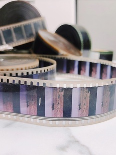 35毫米电影胶卷复古怀旧影视原色胶片35mm彩色胶卷装 饰摆件 老式