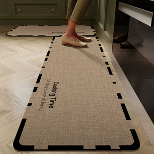 美式 厨房专用地垫吸油吸水硅藻泥吸水垫浴室脚垫可擦免洗防滑地毯