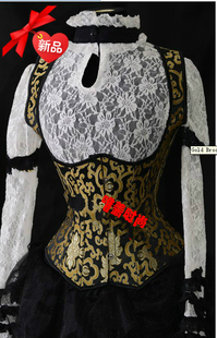 欧式 复古束腰宫廷马甲塑身收腹束腰女束身衣corset钢骨美体塑身衣
