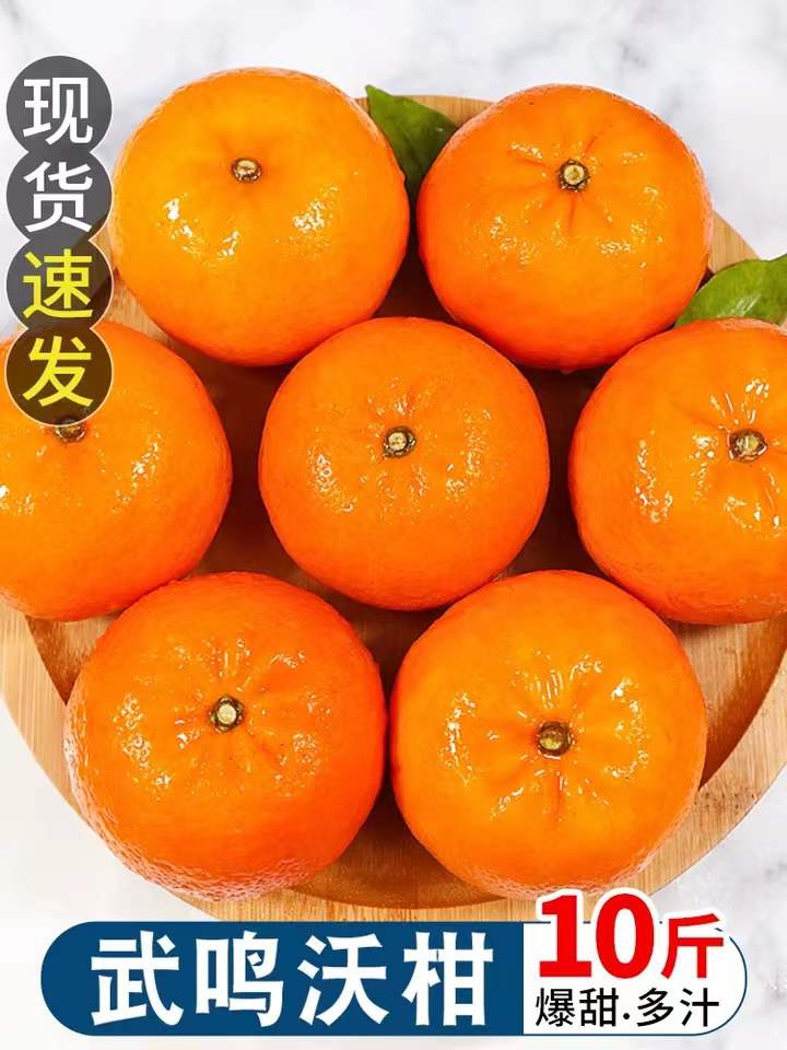 广西武鸣新鲜皇帝贡沃柑橘子5斤果橙子新鲜水果当季 现摘桔子整箱