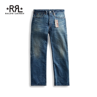 经典 款 RRL男装 型镶边牛仔裤 RL90192 复古五口袋版