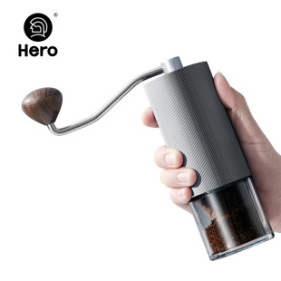 磨粉机 z3钢芯便携家用手冲意式 s02手摇磨豆机 Hero 咖啡豆研磨机