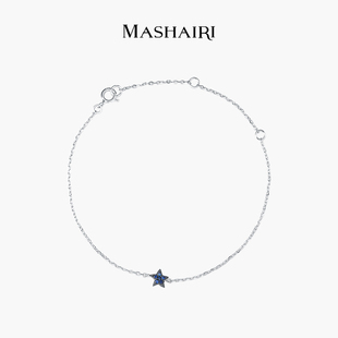 MASHAIRI小星光手链女2021新款 ins小众设计女生925银手链纯银手链
