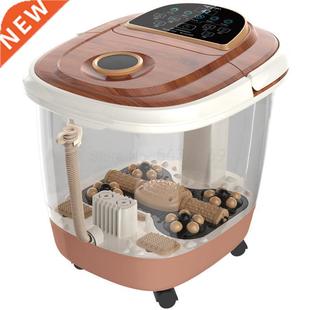 Bubble foot heating electric automatic massage bucket