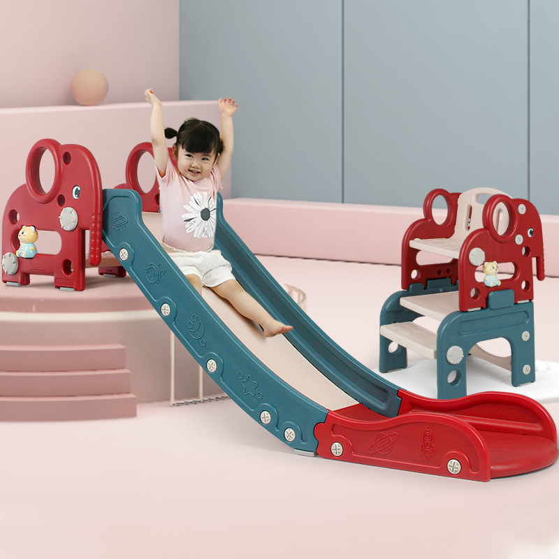 优佳乐 儿童幼儿园滑梯加厚加长多功能床沿滑滑梯室内玩具