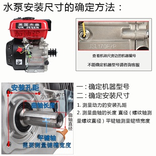 泵体 水泵总成 汽油自吸水泵农用抽水机配件高扬程2寸3寸4寸泵头