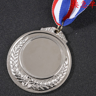现货通用金属奖牌马拉松运动会幼儿园儿童挂牌金银铜比赛奖牌
