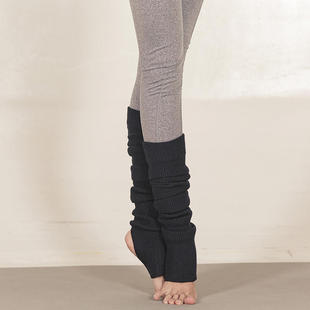瑜伽护腿女冬季 成人运动袜套保暖毛线袜瑜伽袜长筒脚踝女厂家直销