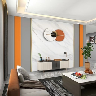 电视背景墙壁纸墙布客厅2022新款 壁画现代简约影视墙壁布墙纸