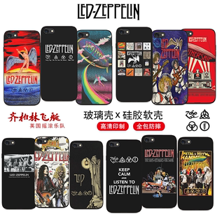 Led Zeppelin齐柏林飞艇iPhone12适用华为小米苹果Xmax摇滚手机壳