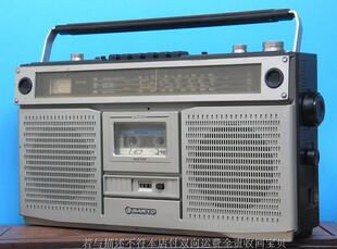 No877稀有原装 老三洋收录音机M9922K老收录机