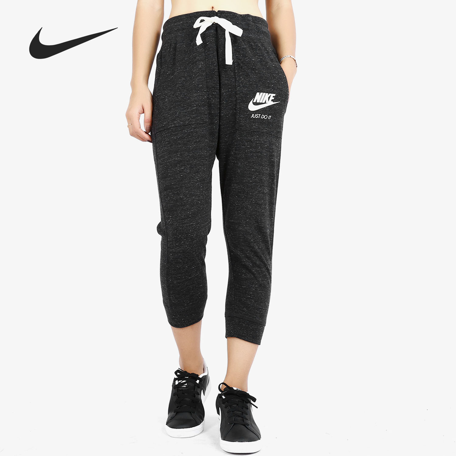 883724 透气超轻运动七分针织中长裤 耐克正品 Nike 女士春季