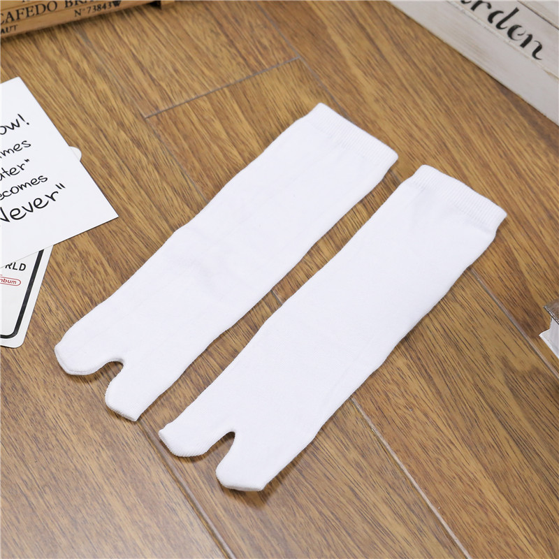 棉袜 日本浴衣和服专用袜二指袜白色袜足袋木屐袜 1双 3.9元 包邮