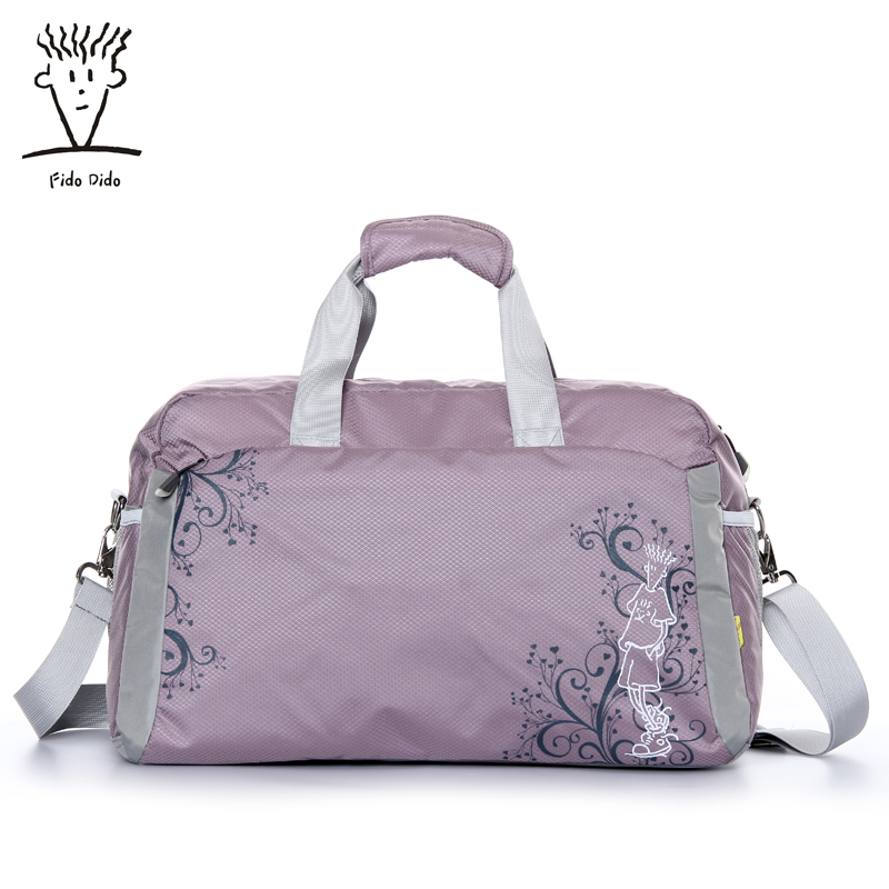 菲都狄都男女出行手提包时尚 潮流旅行包大容量行李袋多功能大包