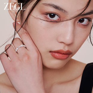 淡水珍珠戒指女复古2024年新款 指环小众设计感高级食指戒 ZEGL法式