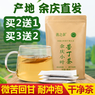 贵州余庆特产小叶苦丁茶野生新茶袋泡茶叶正品 直发特级养生苦丁茶