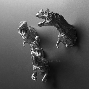 金刚猩猩磁铁 饰磁贴 恐龙冰箱贴个性 未半定制 创意北欧ins立体装