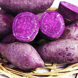 鲜鲜紫薯小个迷你500g食用粉糯紫心紫芋头山东糖心蜜越南小紫薯