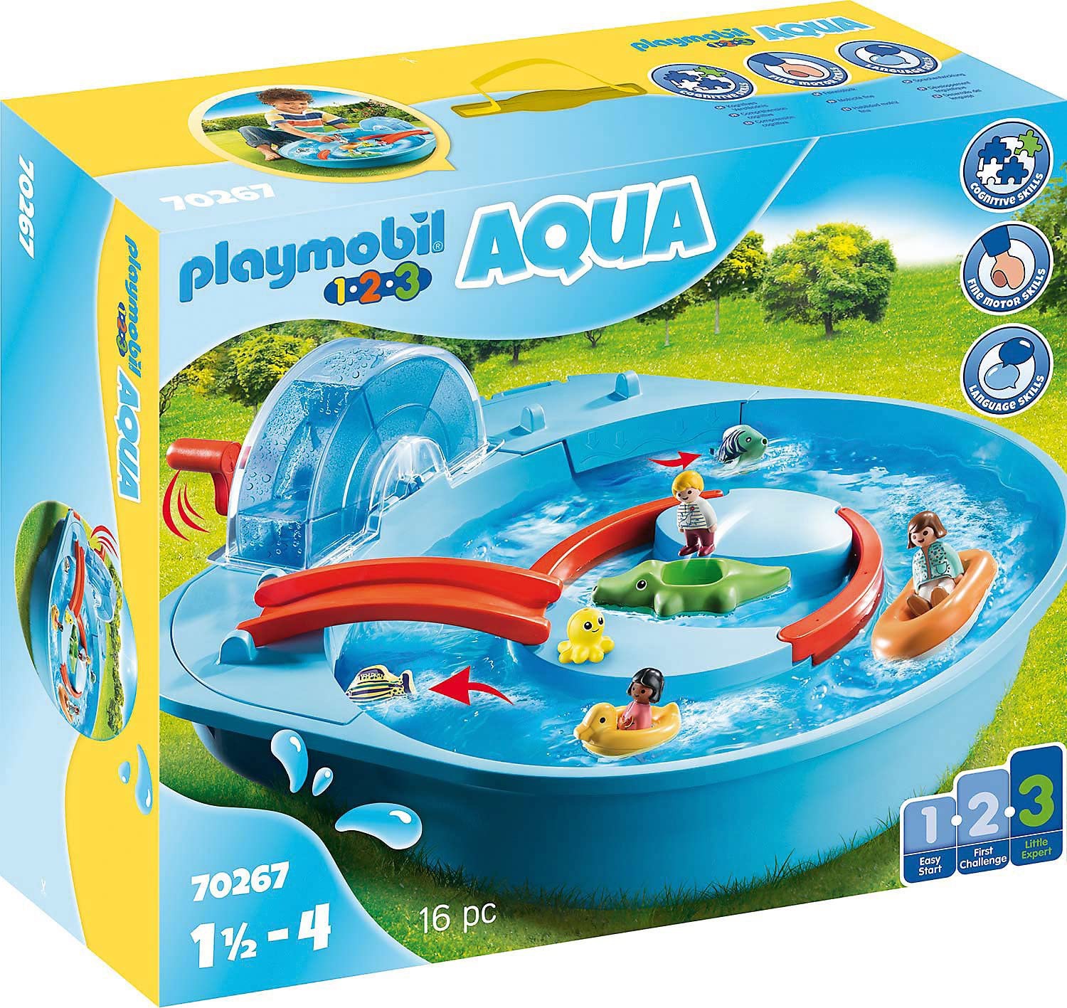 playmobil70267大型水上乐园德国进口摩比世界玩具