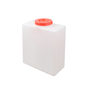 15L小型方形水箱立式 塑胶pe油桶牛津塑料白色壶车载便携水桶小口