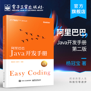 阿里巴巴 Java开发手册 官方旗舰店 全球Java开发设计权威指南 提炼阿里巴巴集团技术团队集体编程经验软件设计智慧书 第二版