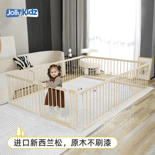 Jollykidz婴儿游戏围栏宝宝爬行学步防护栏室内家用儿童安全栅栏
