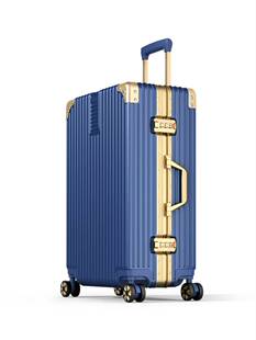 行李箱男女大容量26寸旅行拉杆箱万向轮结实耐用密码 皮箱子铝框