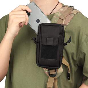Manba户外收纳肩带包新款 多功能军迷战术急救molle包户外对讲机包