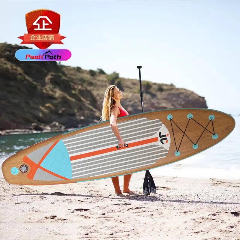 浆板划水板漂流板充气桨板水上站立式 冲浪板直立板sup船竞速滑水