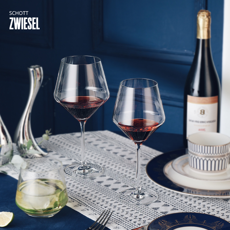 德国SCHOTT ZWIESEL肖特圣维莎pure红酒杯水晶玻璃高脚杯葡萄酒杯