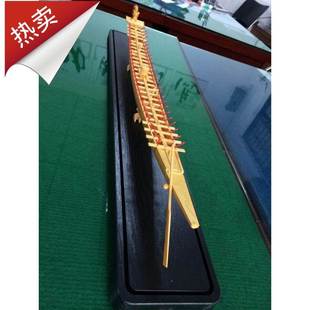 广东传统龙舟模型龙船模型家居饰品工艺船摆件船身可印字节日礼