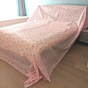 家具防尘罩遮盖防灰尘沙发遮灰布餐厅桌防尘罩花型遮盖布床上家用